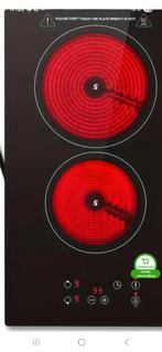 Electrische kookplaat, Elektronische apparatuur, Fornuizen, Ophalen, Nieuw, 3 kookzones of minder, Vrijstaand