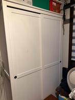 Kledingkast twee schuifdeuren, Ophalen, Gebruikt, 100 tot 150 cm, Meerdere deuren