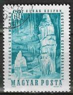 Hongarije 1964 - Yvert 1644 - Grotten van de Aggtelek (ST), Timbres & Monnaies, Timbres | Europe | Hongrie, Affranchi, Envoi