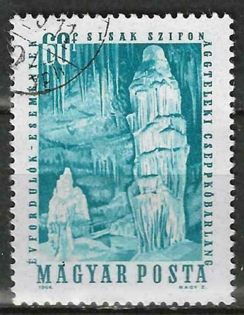 Hongarije 1964 - Yvert 1644 - Grotten van de Aggtelek (ST), Postzegels en Munten, Postzegels | Europa | Hongarije, Gestempeld
