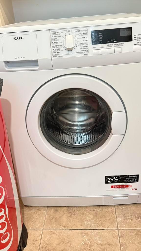 Lave - Linge AEG, Elektronische apparatuur, Wasmachines, Zo goed als nieuw, Ophalen