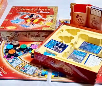 4x Trivial Pursuit (Disney, kids, Belgisch junior & Genius) beschikbaar voor biedingen