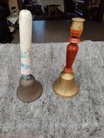 Schoolbellen (2 Stuks), Antiek en Kunst, Ophalen of Verzenden