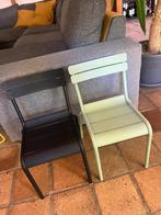 Lot de 2 chaises Fermob Luxembourg Kid, Huis en Inrichting, Ophalen, Gebruikt, Metaal, Twee