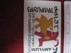 Sticker Carnaval AALST 1991, Verzenden, Zo goed als nieuw, Bedrijf of Vereniging