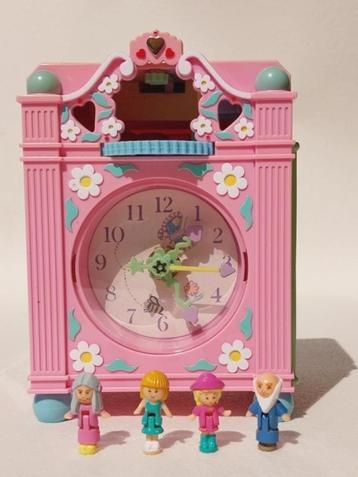 Polly Pocket 1991 - Funtime Clock Playset (Bluebird Toys), Enlèvement ou Envoi, Utilisé
