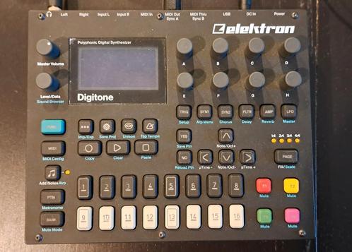 Elektron Digitone mk1, Muziek en Instrumenten, Synthesizers, Gebruikt, Met midi-aansluiting, Ophalen of Verzenden