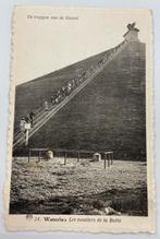 Carte postale 1930 Waterloo Les escaliers de la Butte, Enlèvement ou Envoi, 1920 à 1940, Non affranchie, Brabant Wallon