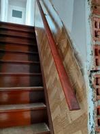 Zeer mooie houten vintage trapleuning - 3.20m lang, Ophalen