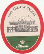 bieretiket #13525 Albani, Verzamelen, Biermerken, Overige merken, Overige typen, Gebruikt, Verzenden