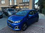 PEUGEOT 108 1.0I/AUTOMAAT/M2019/NAVI/CAMERA/12M GARANTIE, Auto's, Automaat, Blauw, 5 deurs, Euro 6