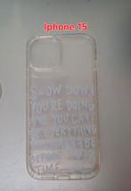 Telefoonhoesje geschikt voor Iphone 15, Ophalen of Verzenden, Zo goed als nieuw, Hoesje of Tasje