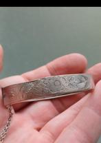 Antieke zilveren armband, Ophalen of Verzenden, Zilver