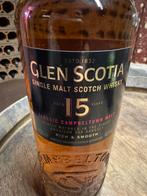 Glen scotia 15y, 46% met etui, Ophalen, Zo goed als nieuw