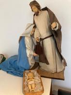 3 oude grote beelden Kerststal, Diversen, Ophalen, Gebruikt