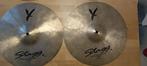 Cymbales hi-hat 14 stagg et meinl, Muziek en Instrumenten, Ophalen, Gebruikt