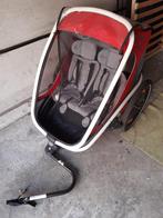 Fietskar Hamax Outback 2 kindjes, Fietsen en Brommers, Ophalen, Opvouwbaar, HAMAX, Zo goed als nieuw
