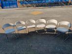 6x design stoelen calligaris in heel goede staat, Ophalen, Zo goed als nieuw