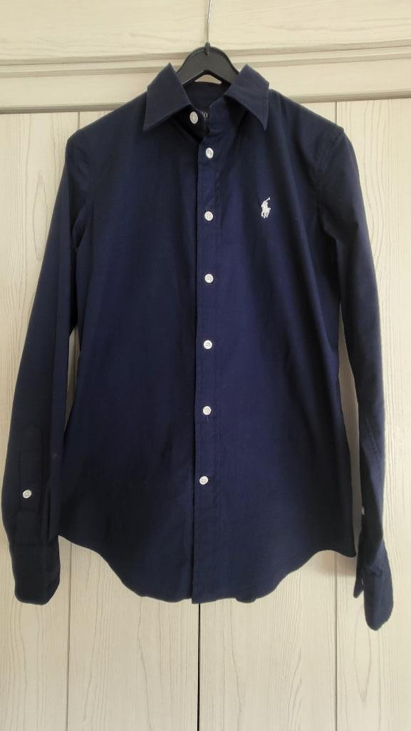 Blouse Polo Ralph Lauren, maat 2 (XXS), Kleding | Dames, Blouses en Tunieken, Zo goed als nieuw, Maat 34 (XS) of kleiner, Blauw