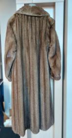 prachtige bontjas lengte 120cm, Ophalen, Zo goed als nieuw, Maat 42/44 (L), Bruin