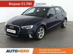 Audi A3 1.0 TFSI Sport (bj 2018), Auto's, Voorwielaandrijving, Stof, Gebruikt, Zwart