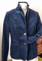 Blazer en velours côtelé bleu foncé Taille 38/40, Vêtements | Femmes, Enlèvement ou Envoi, Comme neuf, Taille 38/40 (M)
