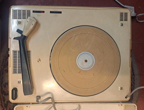 Platine vintage Phillips/Siera, TV, Hi-fi & Vidéo, Tourne-disques, Utilisé, Enlèvement ou Envoi