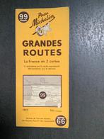 Pneu Michelin Grandes Routes France 1949 no 99, Ophalen of Verzenden, Gelezen