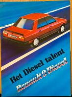 0ldtimer Renault R9 Diesel - 1983 glossy Autofolder, Zo goed als nieuw, Renault R 9 Diesel, Verzenden, Renault
