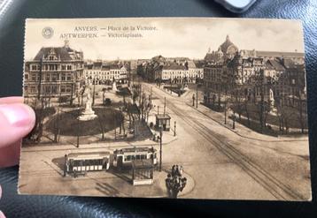 POSTKAART ANTWERPEN FRANKLIN ROOSEVELTPLAATS Victoriaplaats beschikbaar voor biedingen
