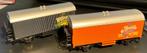 2995. 2 Wagons couverts H0 Märklin., Hobby & Loisirs créatifs, Trains miniatures | HO, Enlèvement ou Envoi, Utilisé, Wagon, Märklin
