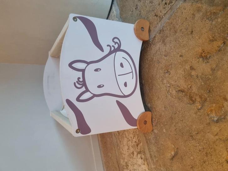 Boîte de rangement I'm Top en forme de vache, Enfants & Bébés, Chambre d'enfant | Aménagement & Décoration, Utilisé, Enlèvement ou Envoi