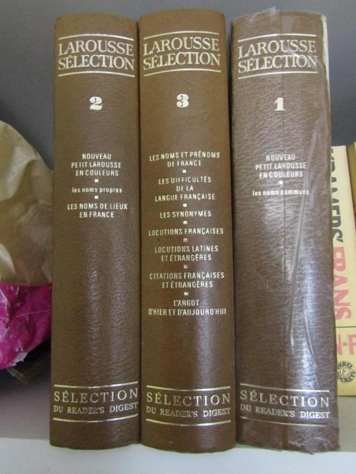Larousse Sélection(Sélection Reader's Digest)ed 1997- 1-2&3, Livres, Encyclopédies, Utilisé, Autres sujets/thèmes, Enlèvement
