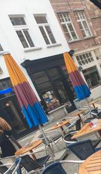 vedett parasols voor horeca, Tuin en Terras, Ophalen of Verzenden, Zo goed als nieuw