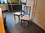 Ikea eetkamer stoelen, Enlèvement, Tissus, Noir, Cinq, Six Chaises ou plus