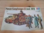 Modelbouw tank 1:35. Panzer kampfwagen III, Tank, 1:32 tot 1:50, Ophalen of Verzenden, Zo goed als nieuw