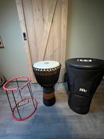 Djembe Meinl ADJ3-XL Earth-serie extra groot incl tas, Ophalen, Zo goed als nieuw, Trommel