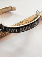 Zilveren Wo1 rouw armband, Antiek en Kunst, Ophalen of Verzenden