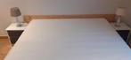 Lit double, Maison & Meubles, Chambre à coucher | Matelas & Sommiers, Matelas, Enlèvement, Utilisé, 200 cm