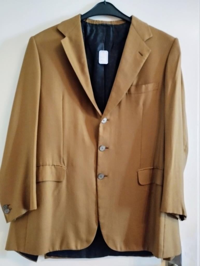 VESTON BRIONJ DE CHEZ PIERRE DE GAND TON CAMEL TAILLE 50, Vêtements | Hommes, Enlèvement, Comme neuf