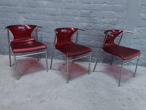 Ikea Elmer stapelstoel 60€ voor de drie, Antiek en Kunst, Antiek | Meubels | Stoelen en Sofa's, Ophalen