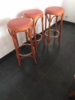 Lot de 3 Tabourets de Bar, Met voetsteun, 60 tot 90 cm, Zo goed als nieuw, Metaal