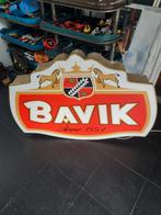 Publicité et boîte à lumière pour la bière Bavik, Collections, Marques & Objets publicitaires, Comme neuf, Enlèvement ou Envoi