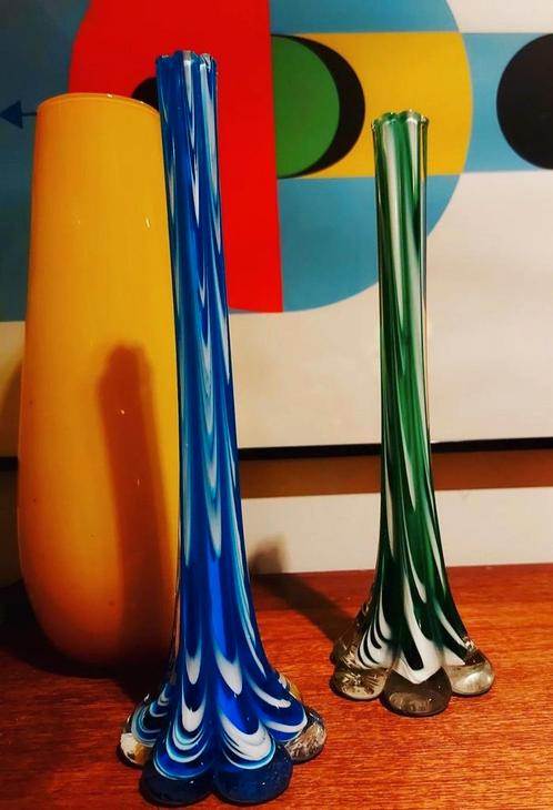Murano vaas, soliflore, stukprijs, Antiek en Kunst, Antiek | Vazen, Ophalen of Verzenden