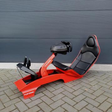 Playseat F1 Rood + F1 stuur +  Thrustmaster T300 RS  beschikbaar voor biedingen