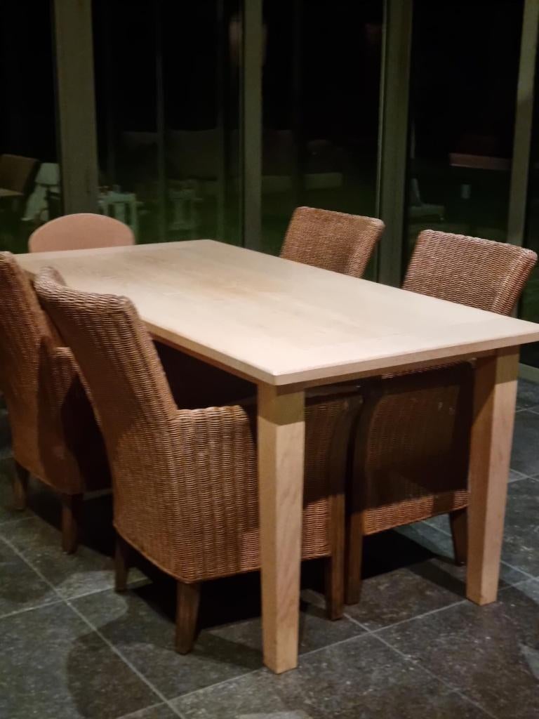 EIKEN TAFEL, Huis en Inrichting, Tafels | Eettafels, Ophalen, Eikenhout