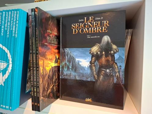 LE SEIGNEUR D'OMBRE TOMES 1 à 4 SERIE COMPLETE TBE TOUS EO!, Boeken, Stripverhalen, Zo goed als nieuw, Complete serie of reeks