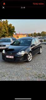 Vw golf 5 gti 200pk, Auto's, 4 cilinders, Zwart, Bedrijf, 5 deurs