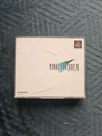 Final Fantasy 7 - PlayStation 1 PS1 - Japonais, Enlèvement ou Envoi, Utilisé