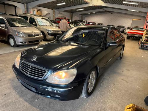 Mercedes s430 essence v8 2001 171000km  Marchand ou export, Autos, Mercedes-Benz, Entreprise, Classe S, ABS, Airbags, Air conditionné